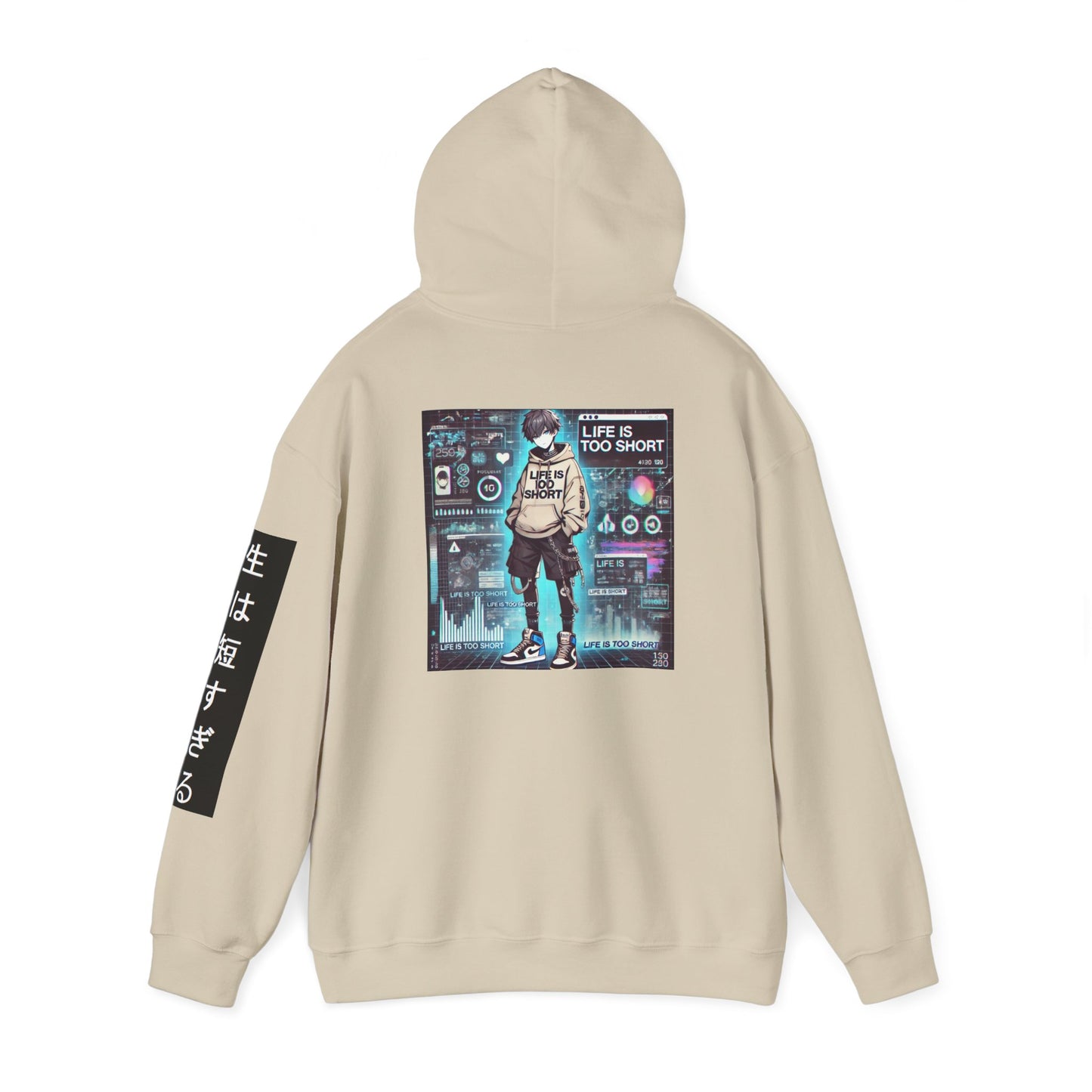 Cliche and Co. - Yuki Threads - Anime Hoodie Collection - Life is Too Short