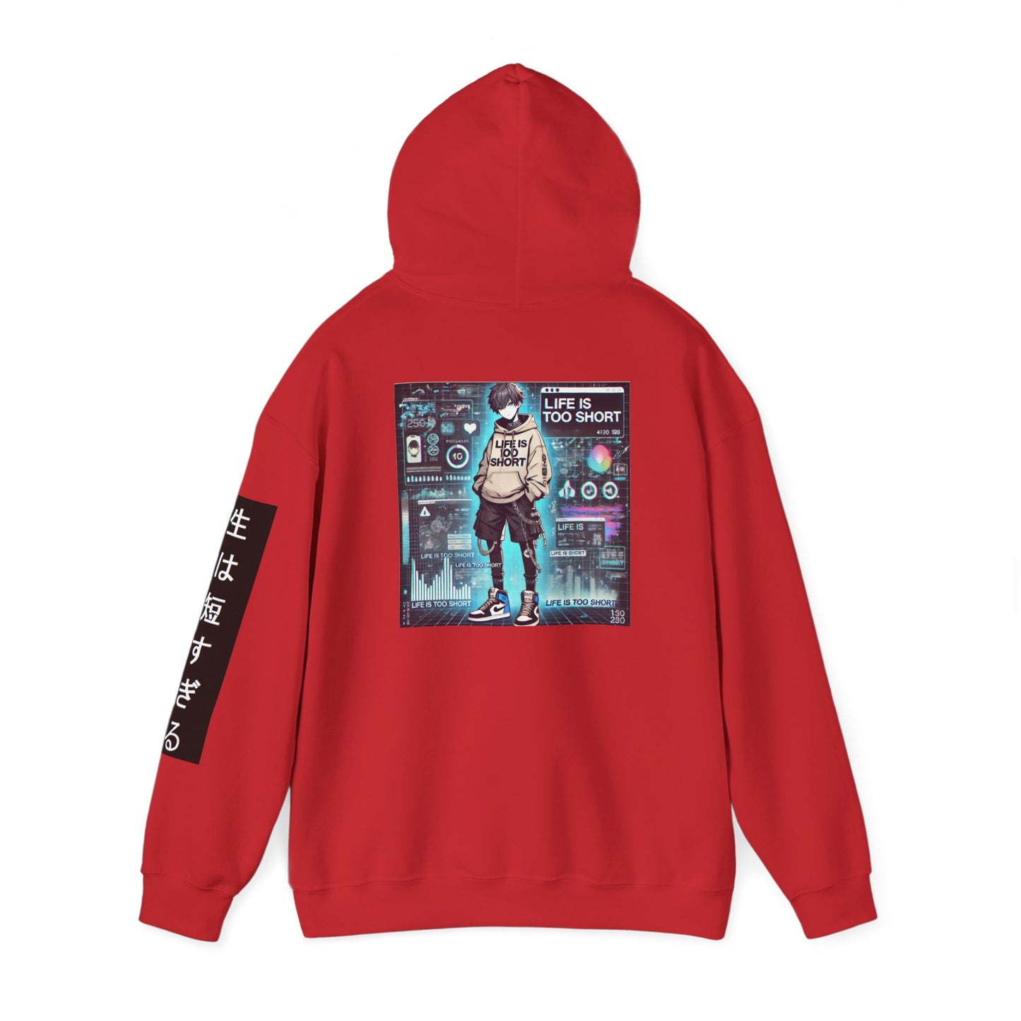 Cliche and Co. - Yuki Threads - Anime Hoodie Collection - Life is Too Short
