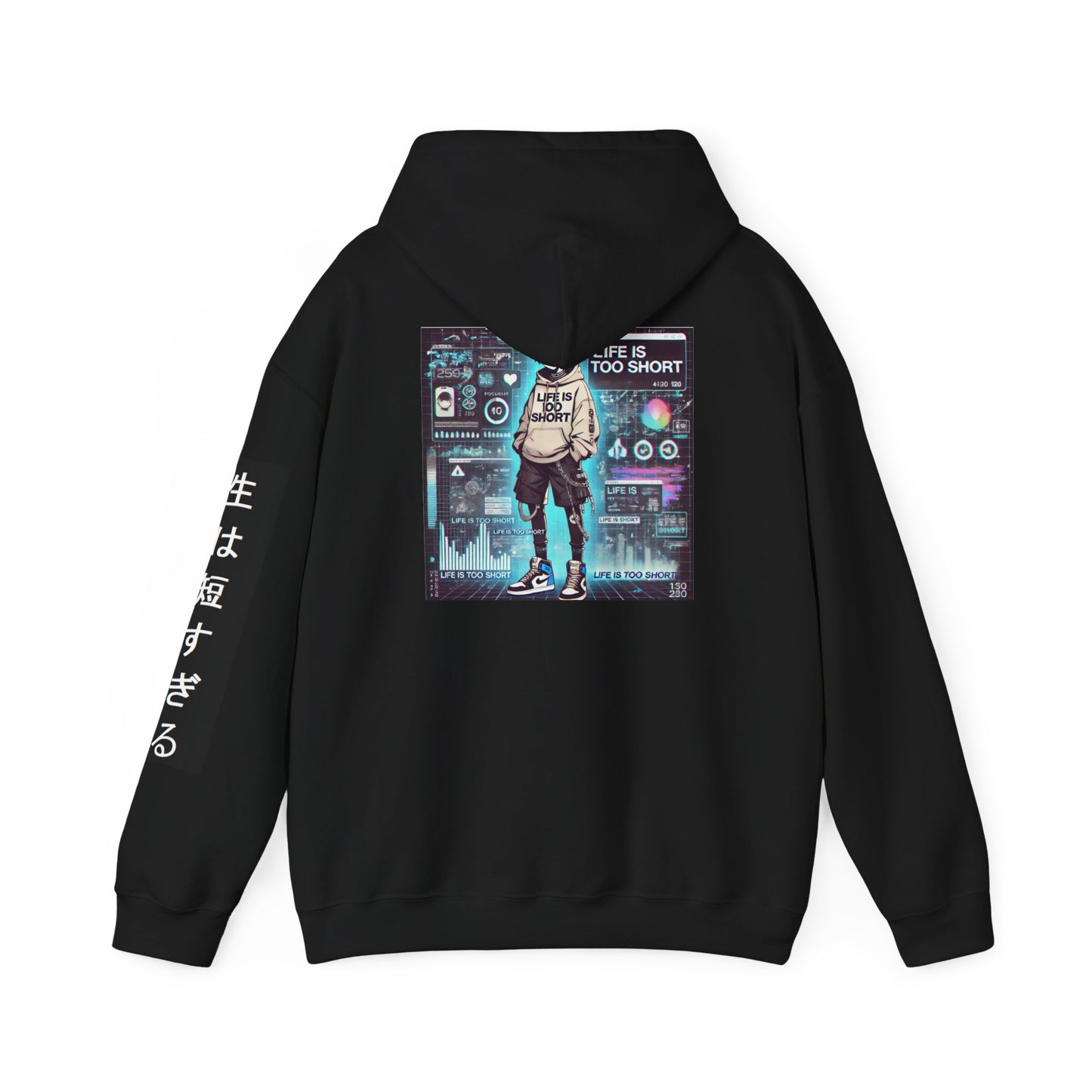 Cliche and Co. - Yuki Threads - Anime Hoodie Collection - Life is Too Short