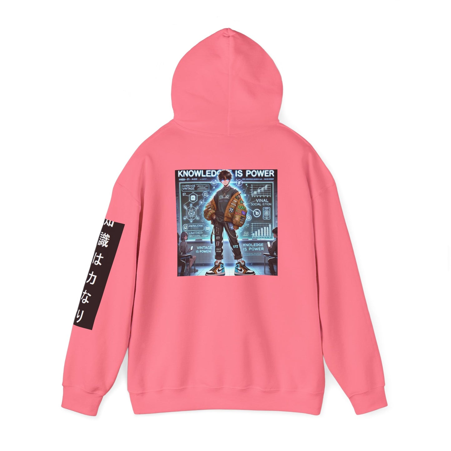 Cliche and Co. - Yuki Threads - Anime Hoodie Collection - Knowledge is Power
