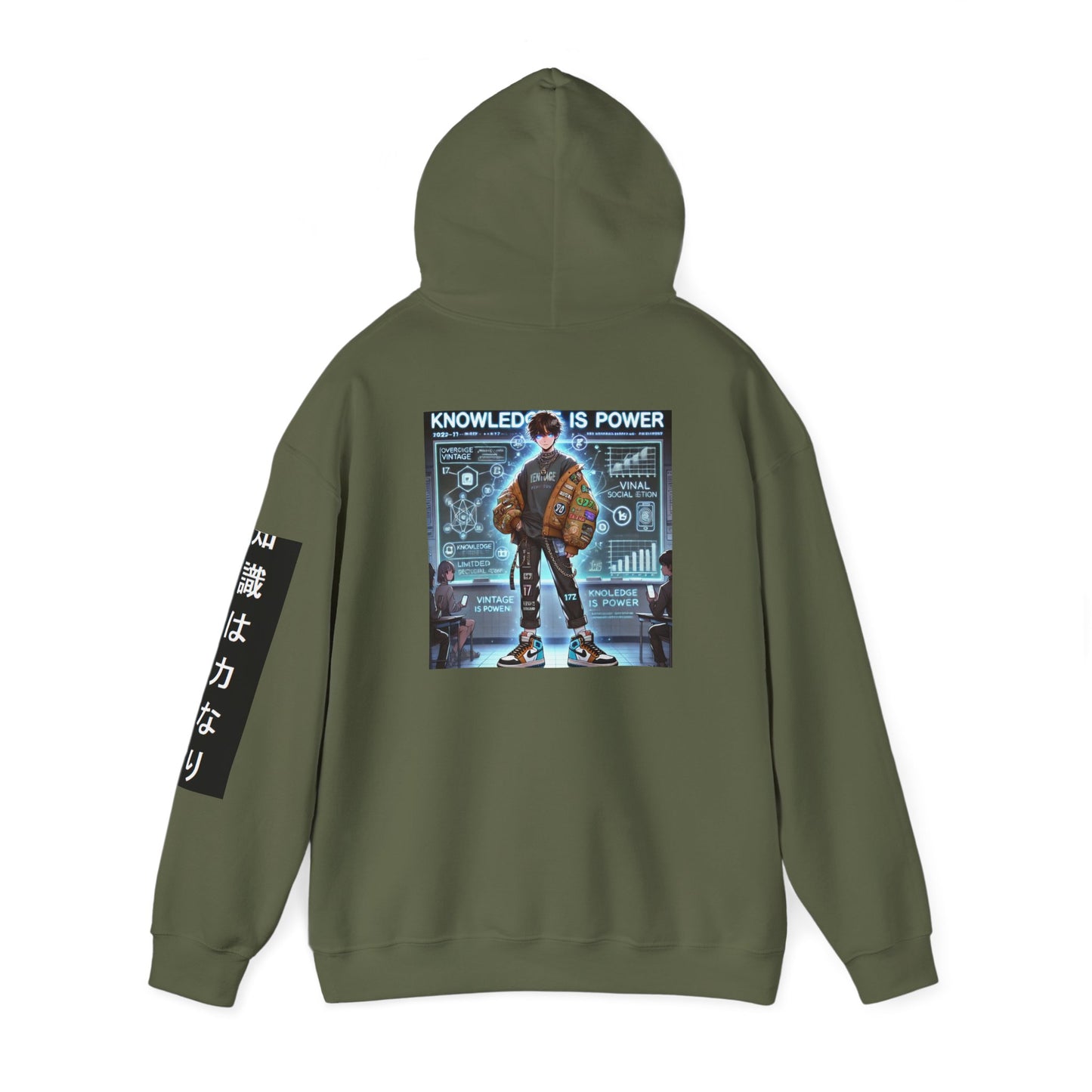 Cliche and Co. - Yuki Threads - Anime Hoodie Collection - Knowledge is Power