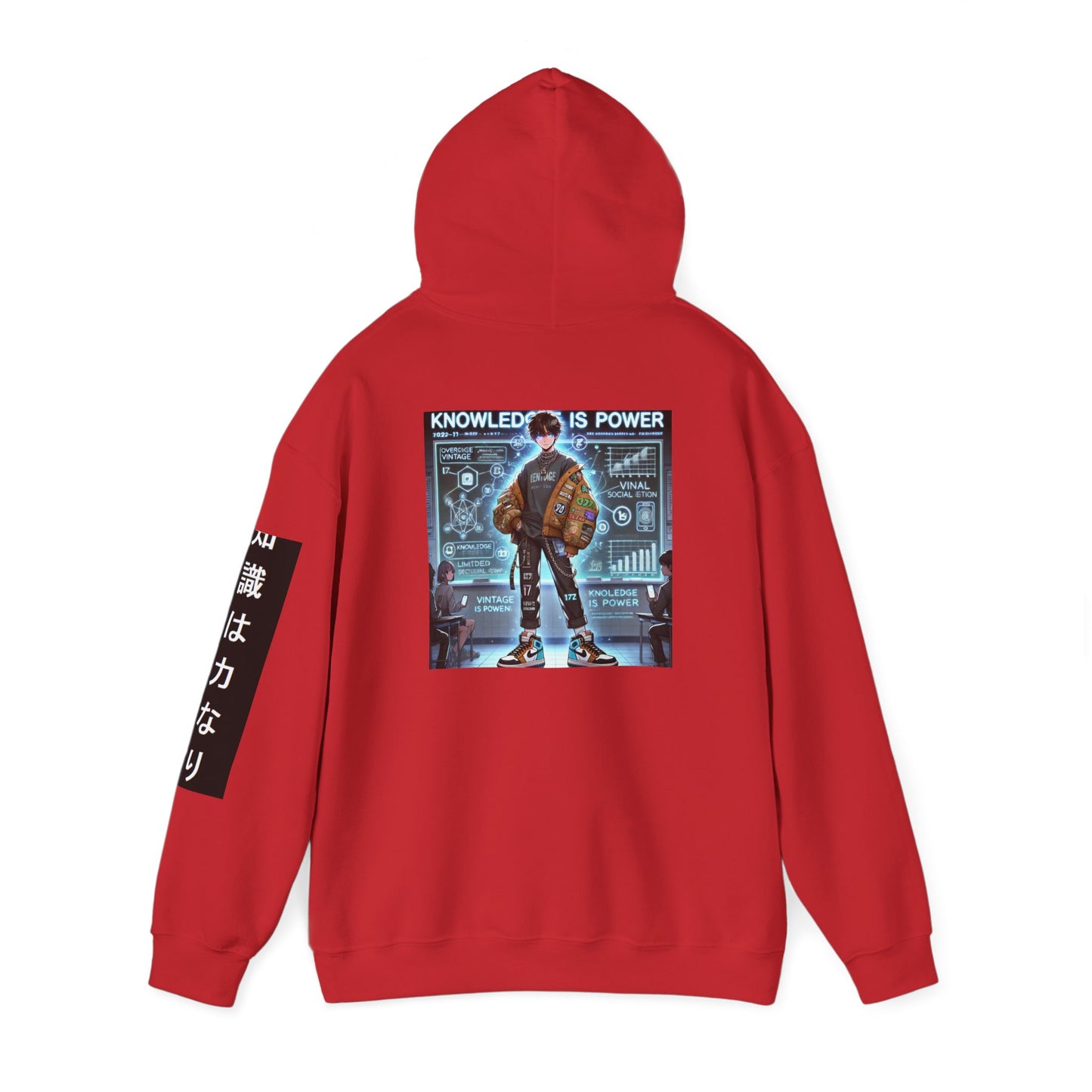 Cliche and Co. - Yuki Threads - Anime Hoodie Collection - Knowledge is Power
