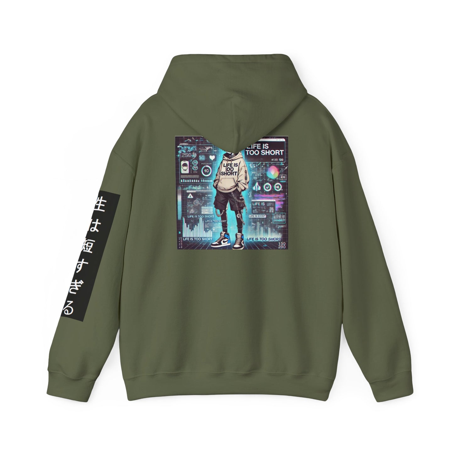 Cliche and Co. - Yuki Threads - Anime Hoodie Collection - Life is Too Short