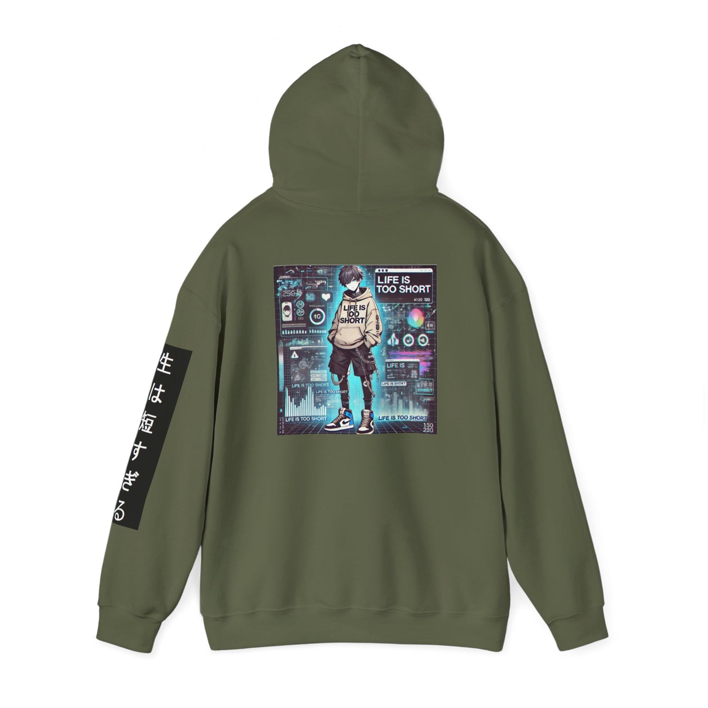 Cliche and Co. - Yuki Threads - Anime Hoodie Collection - Life is Too Short