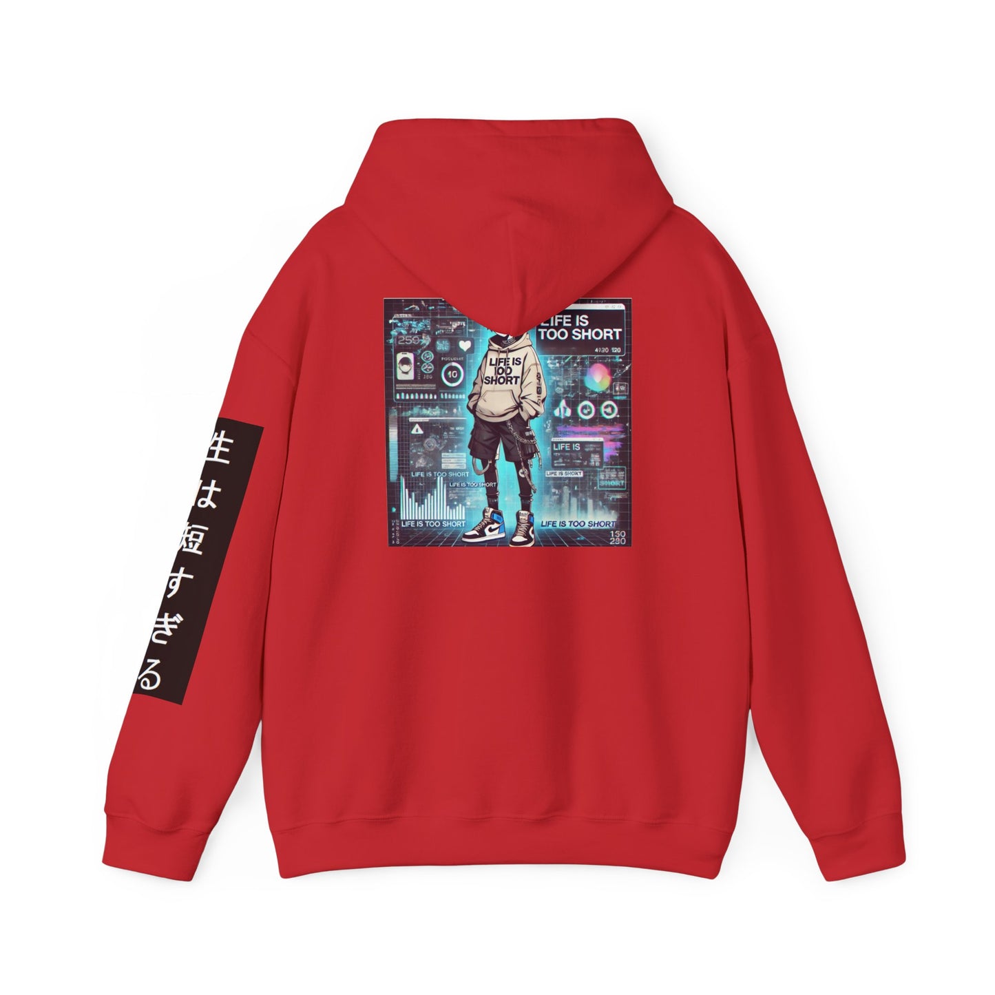 Cliche and Co. - Yuki Threads - Anime Hoodie Collection - Life is Too Short
