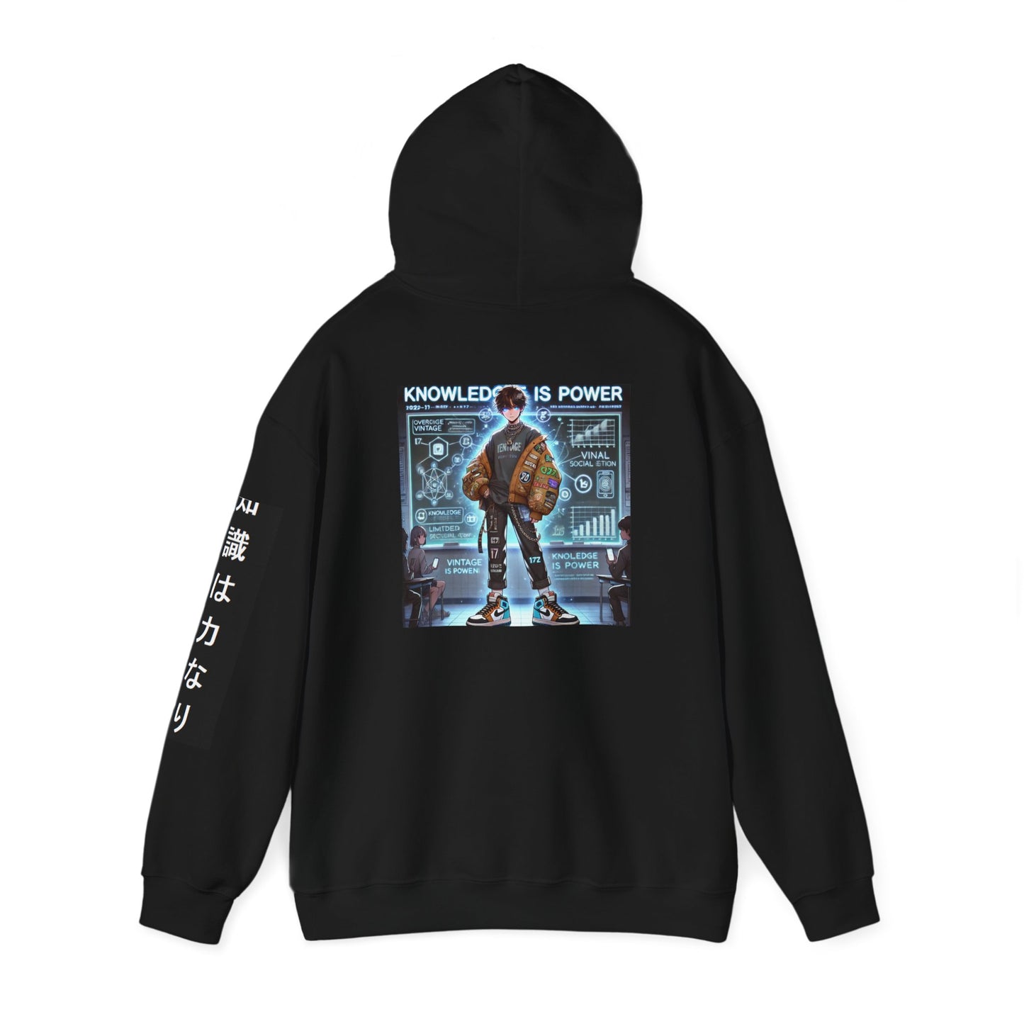 Cliche and Co. - Yuki Threads - Anime Hoodie Collection - Knowledge is Power
